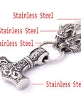 Viking Thor Thor hammer pendant necklace